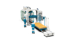 Línea de producción de panel sándwich SPL-1.1C.PUR