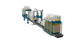 Línea de producción de paneles sándwich SPL-2.1C.PUR